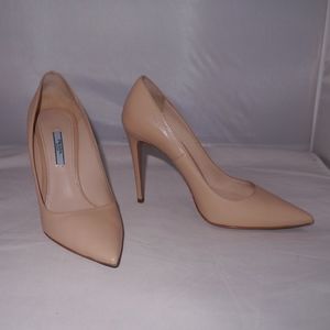 Prada Basic Cipra Kid Pump 39.5 110MM heels - $160